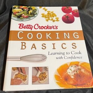 1998 Vintage Betty Crocker's Cooking Basics Cookbook Spiral First Edition